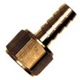 130-4B | Fitting-1/4 Hb X 1/4 Fpt Swivel Brass