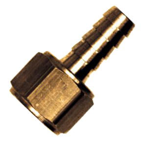 130-4B | Fitting-1/4 Hb X 1/4 Fpt Swivel Brass