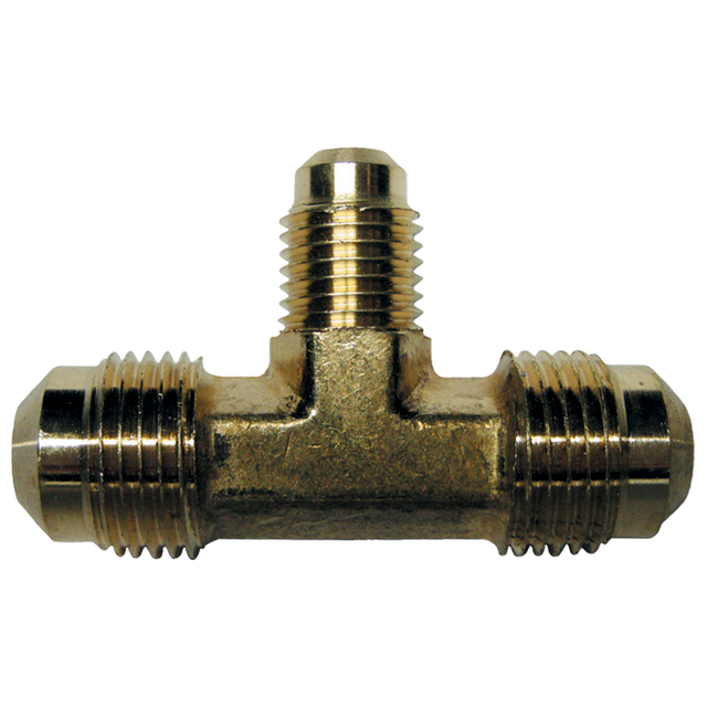 44-R-866 | Tee-1/2Fl X 3/8Fl X 3/8Fl