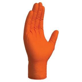 2028HO-LARGE (Ammex) Glove-Hd Svc Ammex Orange Nit Lg 100/Box