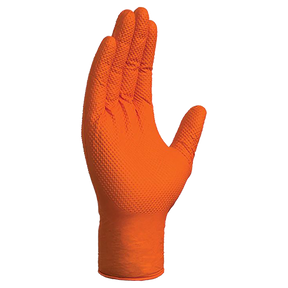 2028HO-XL (Ammex) Glove-Hd Svc Ammex Orange Nit Xl 100/Box