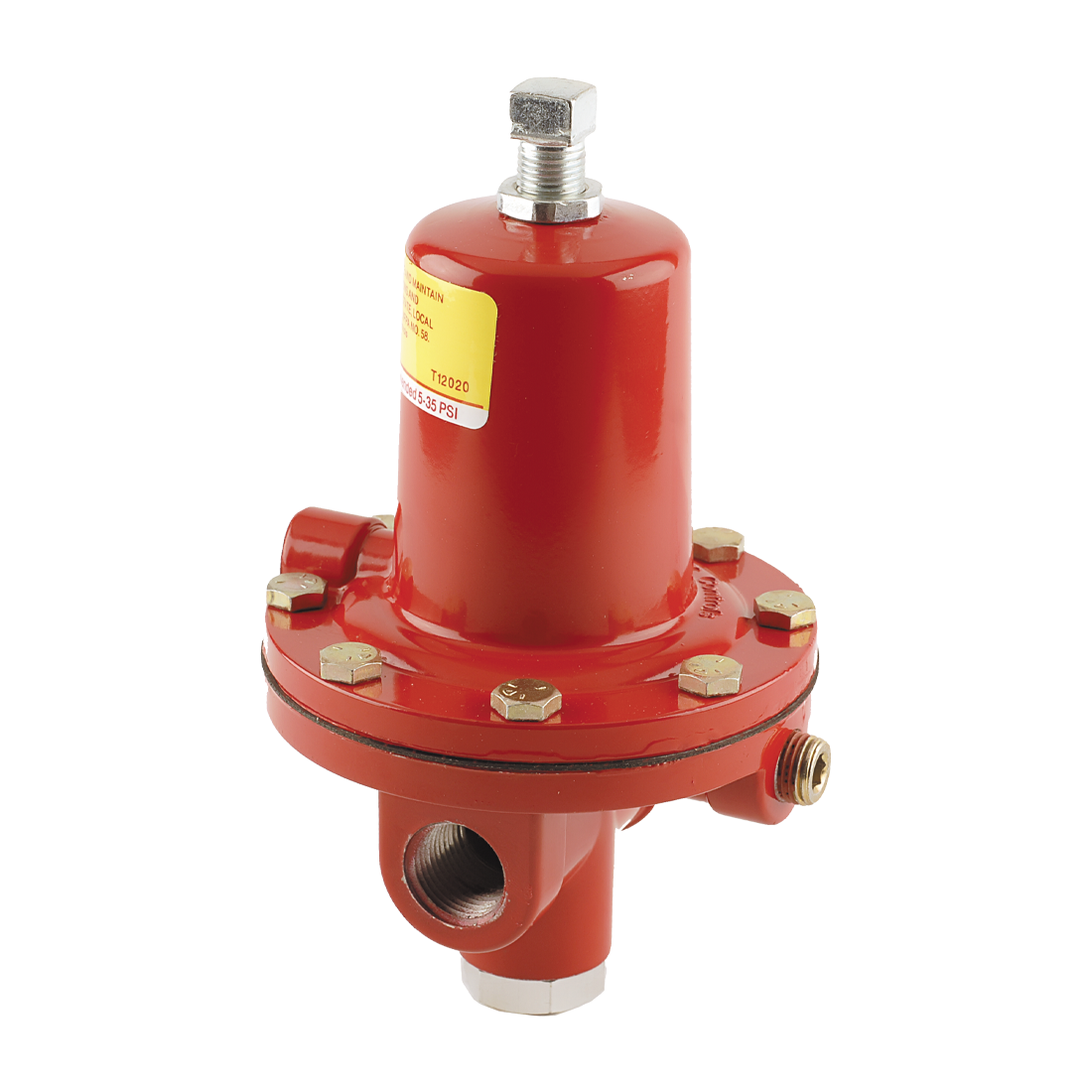 64-222 (Fisher) Regulator-1St 1/2Fpt 5.25Mbtu 35-100Psi