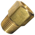 33-8C | Adapter-1/2 F Flare X 3/8 Mpt Brass