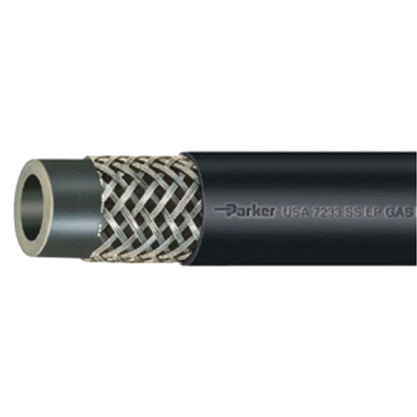 7233-311 (Parker Hannifin) Hose-5/16 Lp Ss Braid Blk Rbr Cover