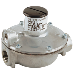 912-101 (Fisher) Regulator-Sgl 1/4X3/8Fpt 110K 1/4-13Wc