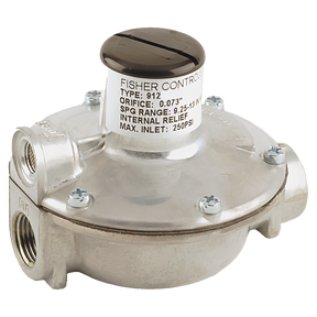 912-197 (Fisher) Regulator-Sgl 1/4X3/8 Fpt 101K 12-24Wc