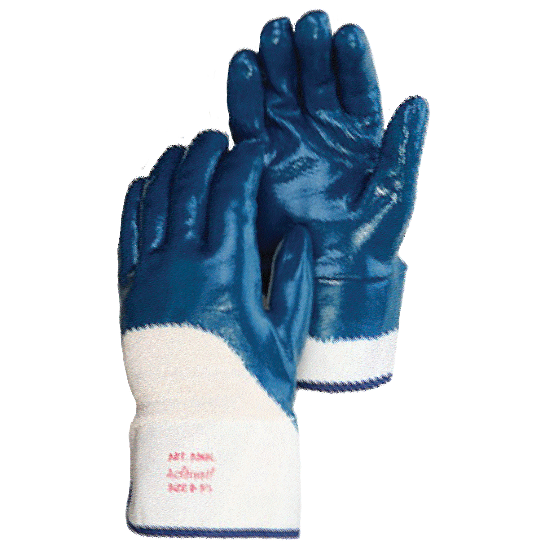 9460SP-S (Liberty Glove) Glove-Blue Nitrile Safety Cuff Hvy Wt Sm