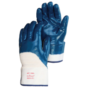 9460SP-S (Liberty Glove) Glove-Blue Nitrile Safety Cuff Hvy Wt Sm