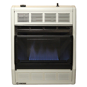 BF10WNAT (Empire) Heater-Bflm Nat 10K Btu Vf Tstat Wht