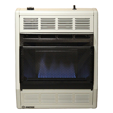 BF20WLP (Empire) Heater-Bflm Lp 20K Btu Vf Tstat Wht
