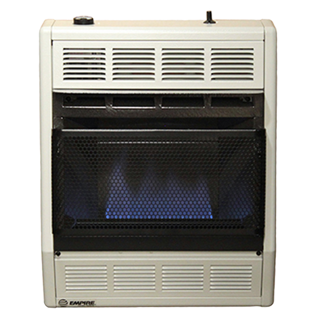 BF20WNAT (Empire) Heater-Bflm Nat 20K Btu Vf Tstat Wht