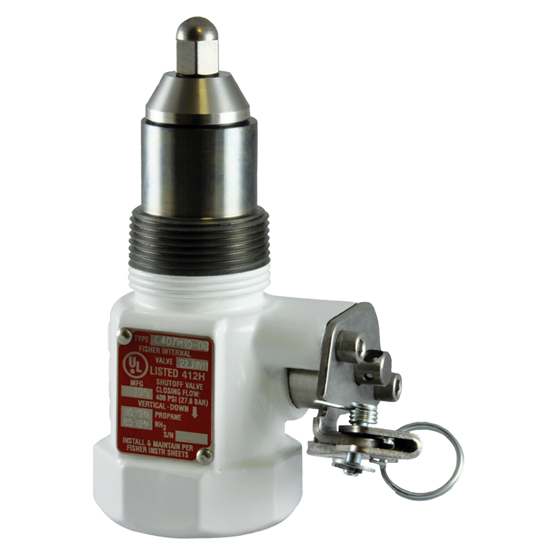 C407M10-08 (Fisher) Valve-Internal 1-1/4Strtthru Bdy 80Gpm