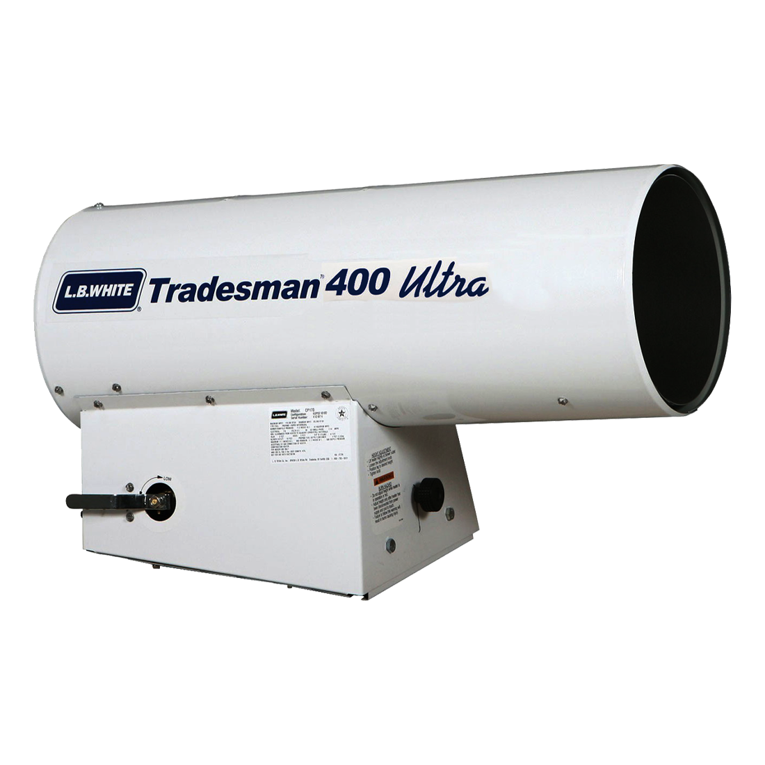 TRADESMAN 400 ULTRA (L.B. White) Heater-Ultra Port Frcdair Lp 250-400K