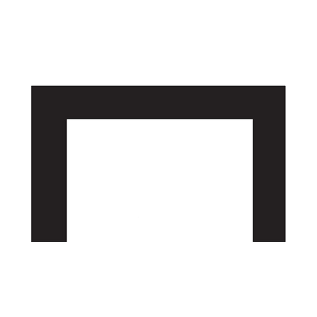 DS2066BL (Empire) Surround-Decorative Black 1 Pc 6 X 6 X 1