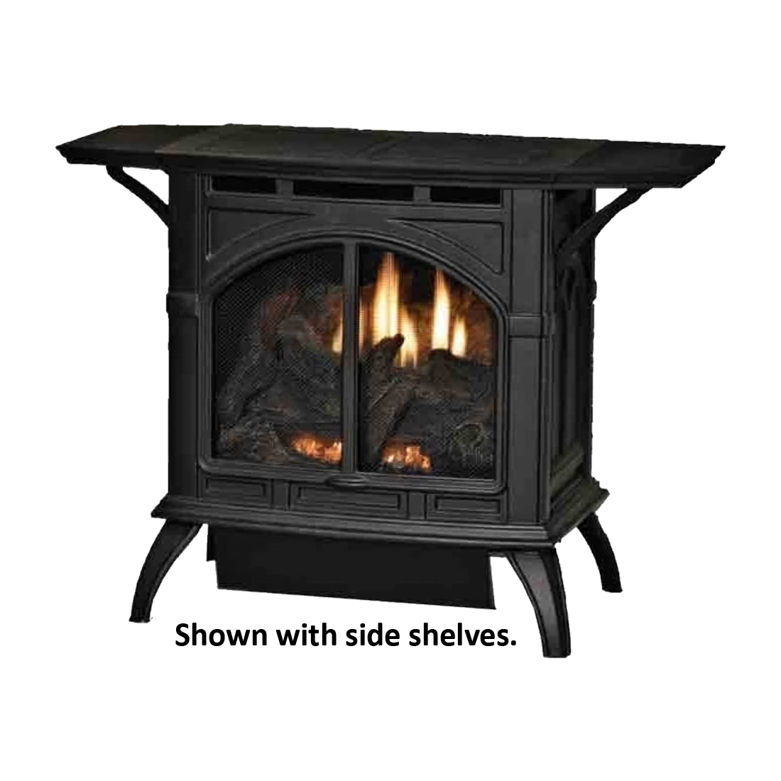 DVP30CC30FP (Empire) Stove-Spirit Dv Milli 26.5 Lp Mat Blk Ci