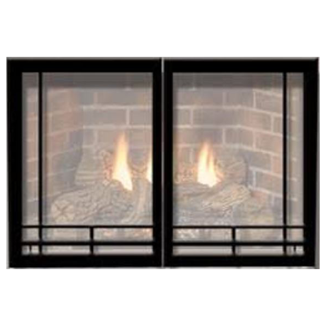 DVWB3BL (Empire) Frame-Door Matte Black Barrier Screen