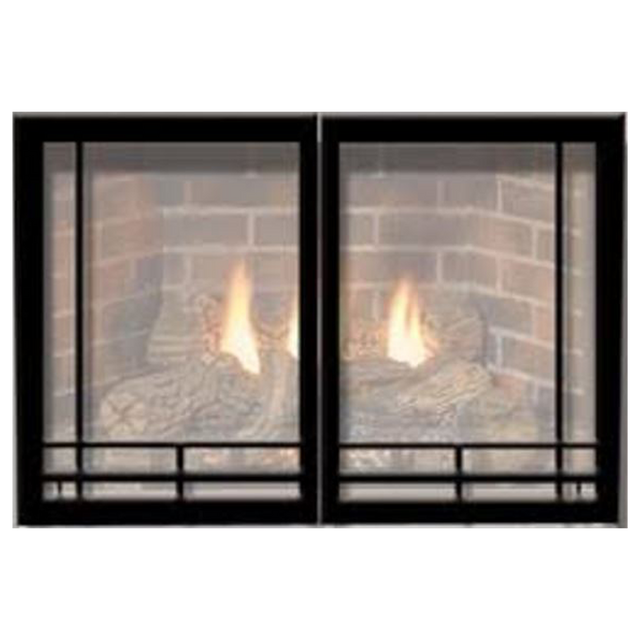 DVWB3BL (Empire) Frame-Door Matte Black Barrier Screen