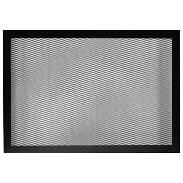 DVWQ3BL (Empire) Frame-Door Rectangle Mat Blk Bar Scn