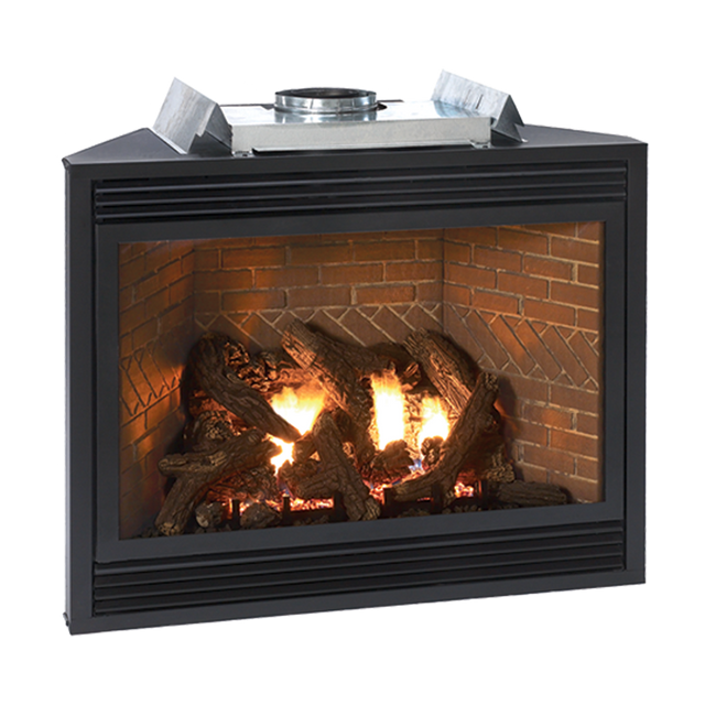 DVX36FP91LP (Empire) Fireplace-Tah Lx 36Dv Mili 30K Lp Mti Bl