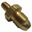 F181 (Fisher) Valve-Ex Flo Mpol X 1/4 Mpt 1.5 Gpm Br