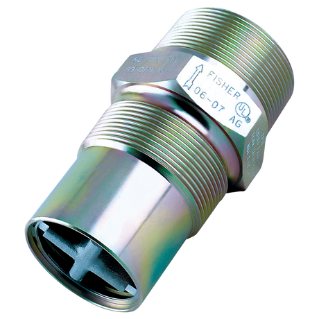 F194 (Fisher) Valve-Ex Flo 3 Mpt X 2 Mpt 165 Gpm Stl