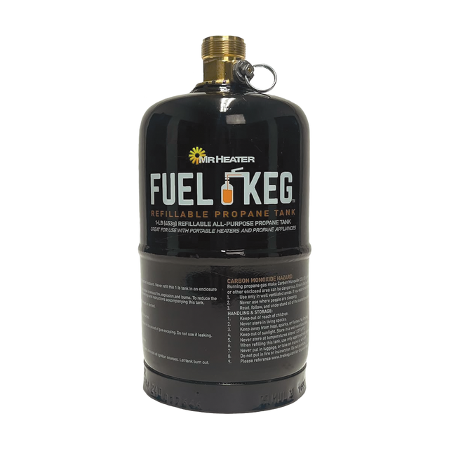 F200048 (Mr. Heater) Cylinder-1Lb Refillable Fuel Keg