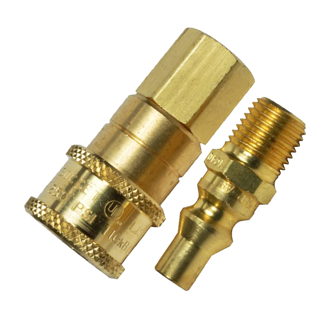 F276186 | Connector-Qck 1/4Mpt X Fpt Ex Fl Ml Plg