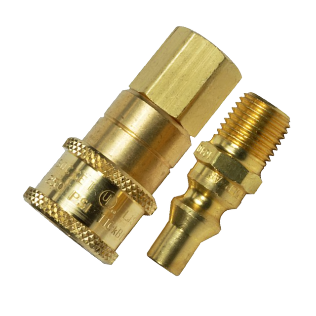 F276186 | Connector-Qck 1/4Mpt X Fpt Ex Fl Ml Plg
