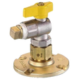 FGP-RF90V-500 (OmegaFlex) Fitting-Autoflr Valve 1/2 90 Deg Br Flg