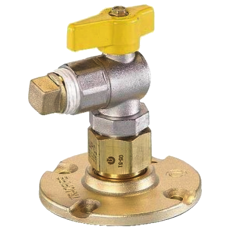 FGP-RF90V-750 (OmegaFlex) Fitting-Autoflr Valve 3/4 90 Deg Br Flg