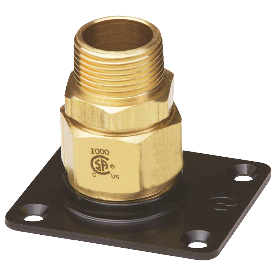 FGP-RFG-1000 (OmegaFlex) Fitting-Autoflr 1 Rectangle Stl Flg
