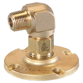 FGP-ELLB-375 (OmegaFlex) Fitting-Autoflr 3/8 90 Deg Br Flg