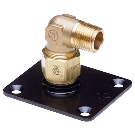 FGP-ELS-500 (OmegaFlex) Fitting-Autoflr 1/2 90 Deg Elb Stl Flg