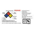 HZ116 (Douglass) Decal-Vinyl Osha Required Nfpa 4 Colrs