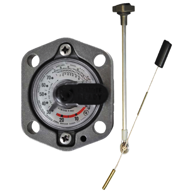 130310 (Squibb Taylor) Gauge-Float Jr Lp 37 Dia 4-Bolt