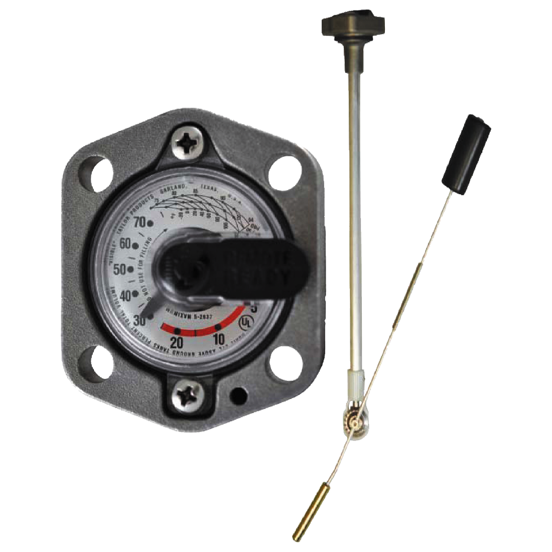 130318 (Squibb Taylor) Gauge-Float Jr Lp 30 Dia End Mount