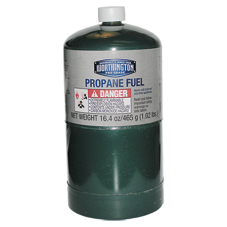 332418 (Worthington) Cylinder-Propane 1.02 Lb Disposable