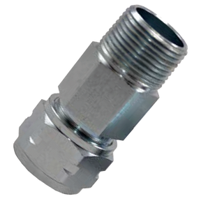 M597C1S090 (Chicago Fittings) Fitting-Service 1/2 Mpt X 1/2 Cts Plas