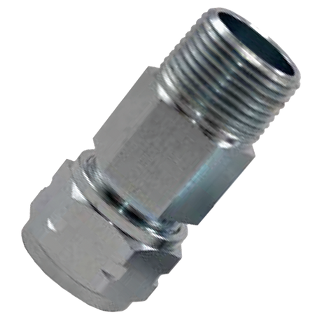 M597C1S090 (Chicago Fittings) Fitting-Service 1/2 Mpt X 1/2 Cts Plas