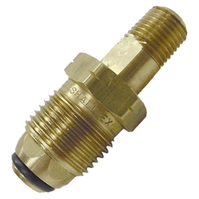 ME1641 (Marshall Excelsior) Adapter-M Pol X 1/4 Mpt 0.7 Gpm Sn