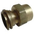 ME192 (Marshall Excelsior) Adapter-1-1/4 M Acme X 1/2 Fpt Brass