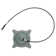 ME441FS-1C (Marshall Excelsior) Cap-3-1/4 F Acme Steel Cable