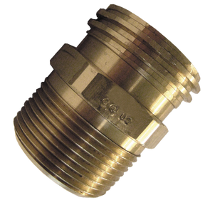 ME498-4/2 (Marshall Excelsior) Adapter-1-1/4 Macme X 1/2Mpt X 1/4Fpt Br