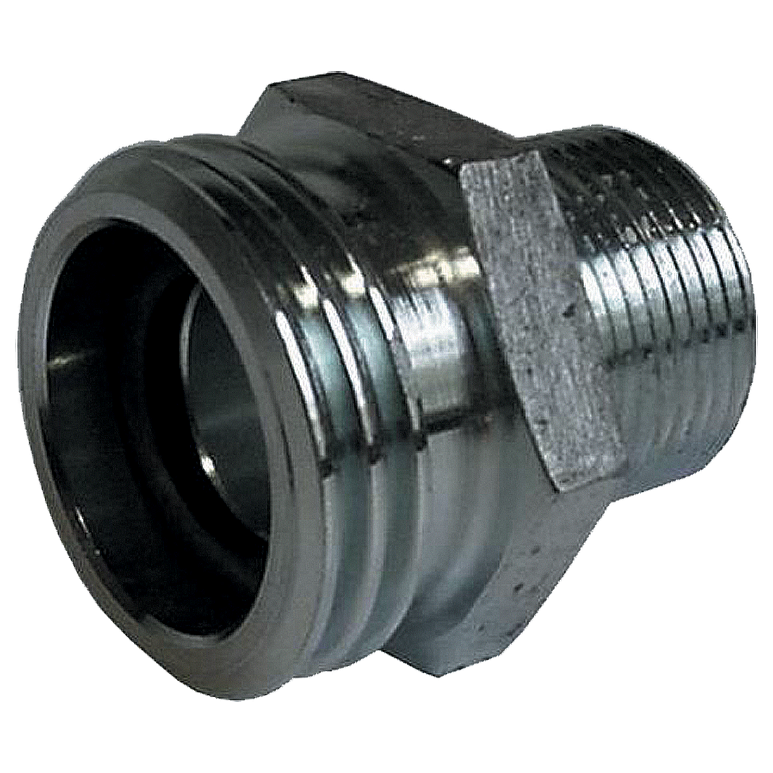 ME520S-8 (Marshall Excelsior) Adapter-1-1/4 M Acme X 1 Mpt Steel