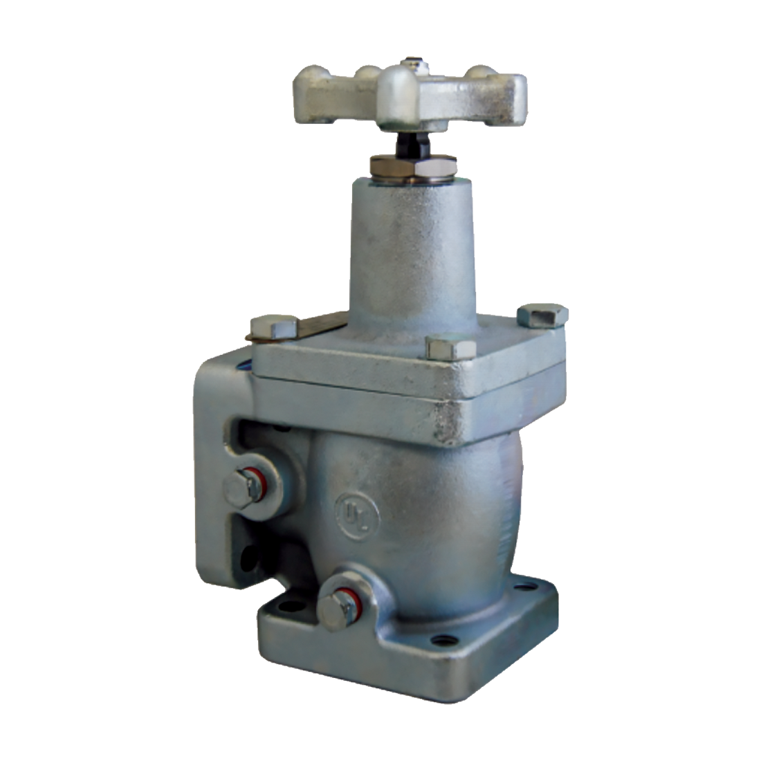 ME813-10 (Marshall Excelsior) Valve-Angle 1-1/4 4Blt Flange