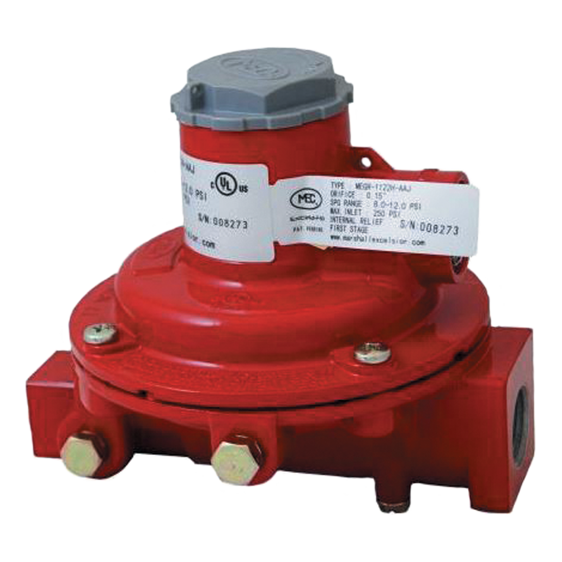Fpol Connection Propane First Stage Regulator Compact | FPOL × 1/2