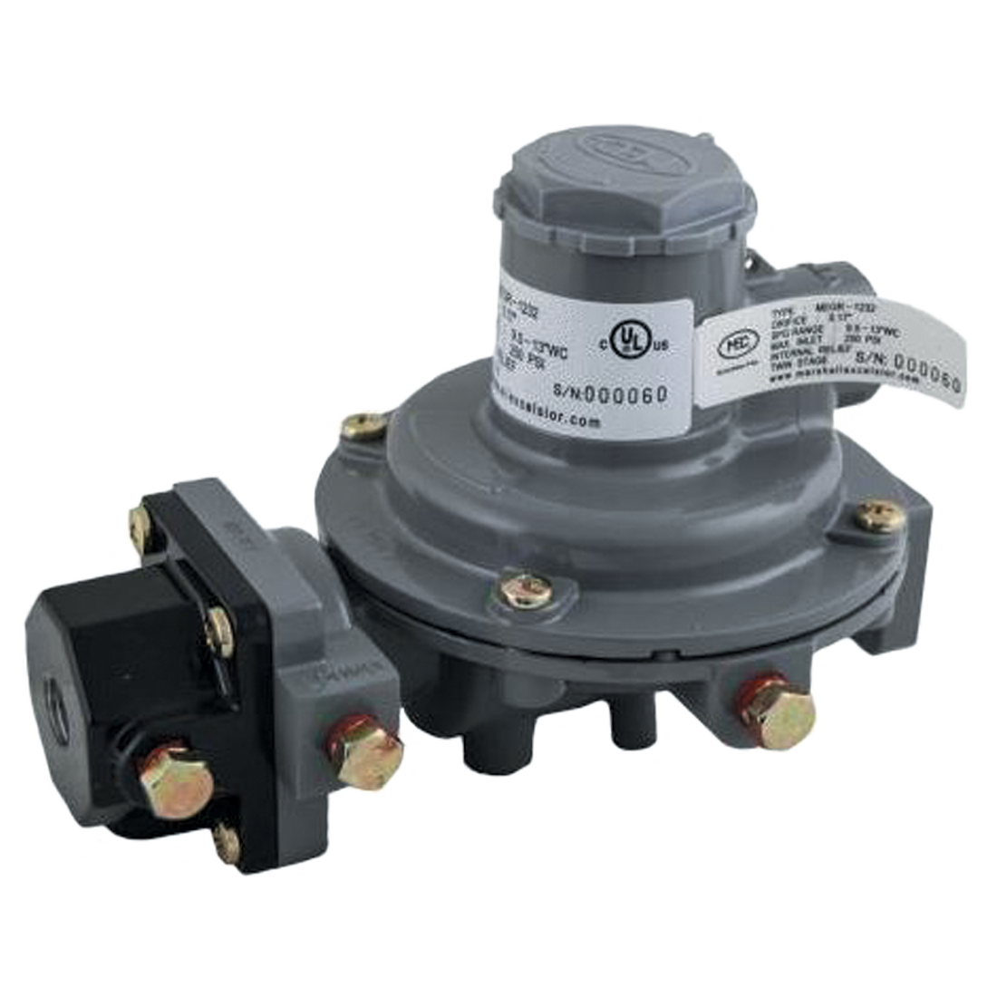 Fpol Connection Propane Integral Two-Stage Regulator | FPOL × 1/2