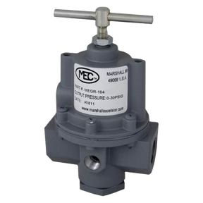 MEGR-164-6/33 (Marshall Excelsior) Regulator-3/4Fpt 0-30Psi Adj Tee 10 Psi