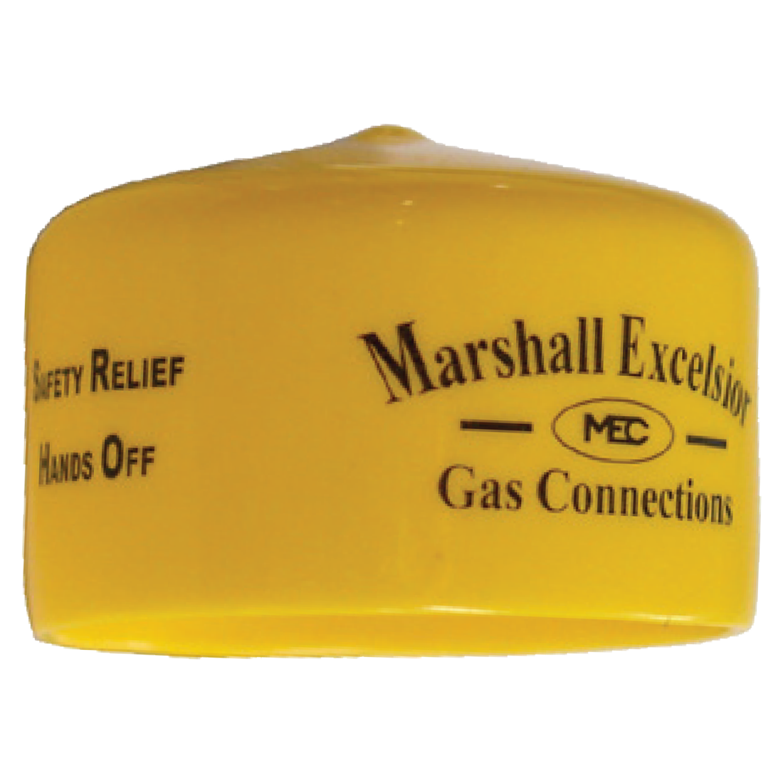 MEH501-.437 (Marshall Excelsior) Cap-Yellow .437 Id X 38H Black Logo
