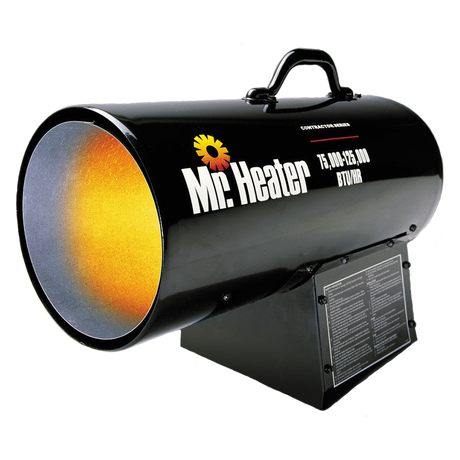 F170125 (Mr. Heater) Heater-Lp 75-125K Btu/Hr Piezo Ced Air